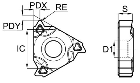 22ER6.00ISO-TC-GM3225 Пластина резьбовая Gesac