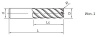 ST210-RL5-25005A Фреза монолитная твердосплавная Gesac 