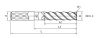 SA300-SF-IC-RN4-20030A Фреза монолитная твердосплавная Gesac