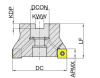 MES190-063R05A22-SD14 Корпус фрезы Gesac