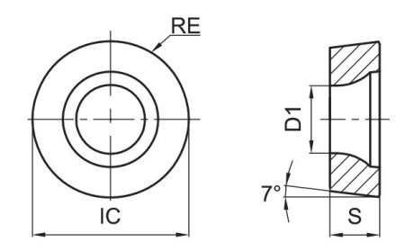 GTD300E030-RC-GST7135 Пластина отрезная Gesac