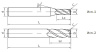 SP210-C4-06020 Фреза монолитная твердосплавная Gesac