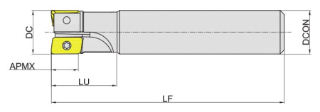 MEA190-032R04P32-AP11 Корпус фрезы Gesac