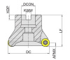 MPA100-050R04A22-RD10 Корпус фрезы Gesac