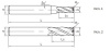 SH260-R4-6-0.5-H Фреза монолитная твердосплавная Gesac