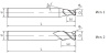 UA100-RH2-20020 Фреза монолитная твердосплавная Gesac