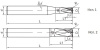 FH200-R4-05010-H Фреза монолитная твердосплавная Gesac