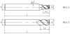 UA100-SH3-06016 Фреза монолитная твердосплавная Gesac