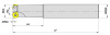 MKT213-025R02P25-SO09 Корпус фрезы Gesac