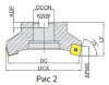 MFB275-250R16C60-SN12 Корпус фрезы Gesac