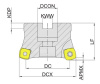 MKM113-063R09A22-SD09 Корпус фрезы Gesac
