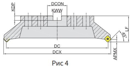 MFB145-315R15D60-SN12 Корпус фрезы Gesac
