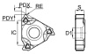 16ER24UN-TC-GM3225 Пластина резьбовая Gesac