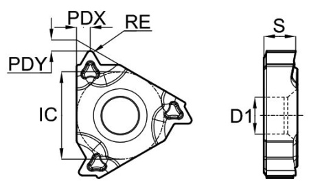 16ER24UN-TC-GM3225 Пластина резьбовая Gesac