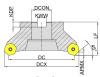 MFC145-125R14B40-HN09 Корпус фрезы Gesac