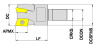 MET190-040R05M16-AD12 Корпус фрезы Gesac