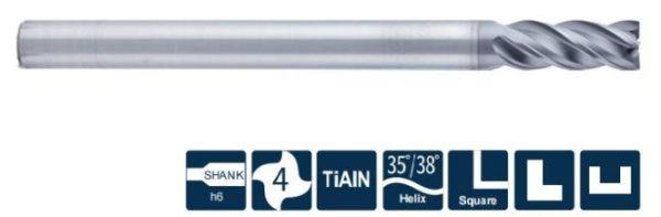 SS600-SH4-20050 Фреза монолитная твердосплавная Gesac