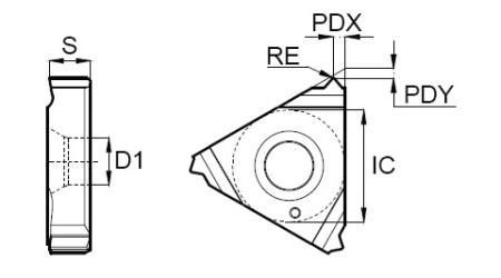 16IR20PG-GM3225 Пластина резьбовая Gesac