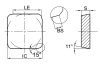 SPKN1504EDTL-GA0115 Пластина фрезерная Gesac
