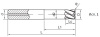 SA300-WF-IC-RN6-25030B Фреза монолитная твердосплавная Gesac
