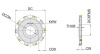 MSA110-125R10K40-CN07 Корпус фрезы Gesac