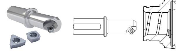 CCET060202L-PS-GP91TF Токарная пластина для точения Gesac