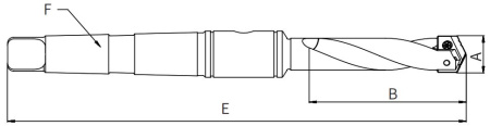 GSD-175-05D-FMT3 Корпус перового сверла Gesac