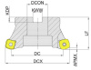 MKM113-125R11B40-SD12 Корпус фрезы Gesac