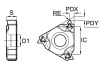 16IR3.00ISO-TC-GM3225 Пластина резьбовая Gesac