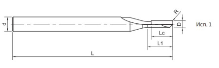 DNM100-RS1-02002 Фреза монолитная твердосплавная Gesac