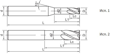 US200-SN4-02008 Фреза монолитная твердосплавная Gesac