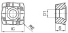 QPMG150512-DP-GA4230 Пластина для сверления Gesac