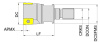 MEJ190-021R02M10-AP10 Корпус фрезы Gesac