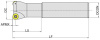 MPC100-032R02P25-RC12 Корпус фрезы Gesac