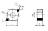 CNGA120408-1GT-DNN105P Токарная пластина PCD Gesac