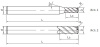 SH160-RH4-04005 Фреза монолитная твердосплавная Gesac