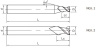 UA100-SH2-02006 Фреза монолитная твердосплавная Gesac