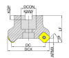 MFA145-063R04A22-SE13 Корпус фрезы Gesac
