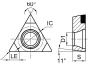 TPGW110304-3-BKN115P Пластина токарная Gesac