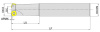 MKM113-025R03P25-SD09L Корпус фрезы Gesac