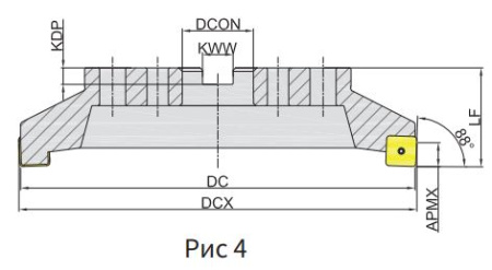 MFB288-315R20D60-SN12 Корпус фрезы Gesac