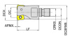 MKF115-040R05M16-LN12 Корпус фрезы Gesac