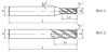PP300-R4-10005 Фреза монолитная твердосплавная Gesac