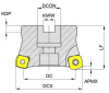 MKT213-063R06A22-SO12 Корпус фрезы Gesac