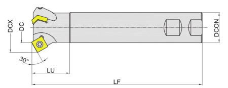 MCA130-032R03W32-SP12 Корпус фрезы Gesac