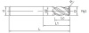 ST300-RN5-25030C Фреза монолитная твердосплавная Gesac