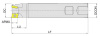 MEB190-032R04W32-AP11 Корпус фрезы Gesac