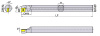 S12M-SCLPR09 Державка Расточная Gesac