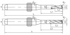 SM200-IM2-0.65-12-53-d6 Фреза монолитная твердосплавная Gesac