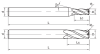 UP300-HP-R4-64005 Фреза монолитная твердосплавная Gesac